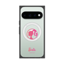 プレミアムスクエアケース with Pixelsnap［ Barbie - ロゴ ］
