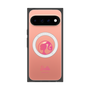 プレミアムスクエアケース with Pixelsnap［ Barbie - ロゴ ］
