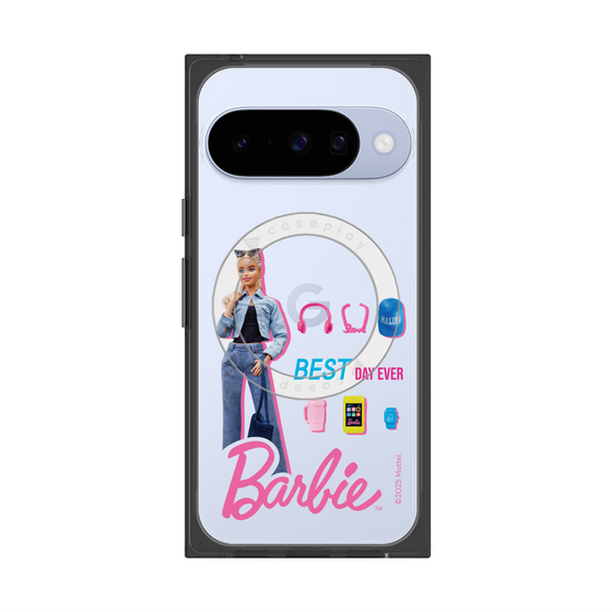 プレミアムスクエアケース with Pixelsnap［ Barbie - BEST DAY EVER ］