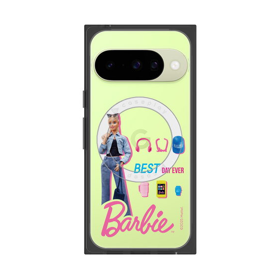 プレミアムスクエアケース with Pixelsnap［ Barbie - BEST DAY EVER ］