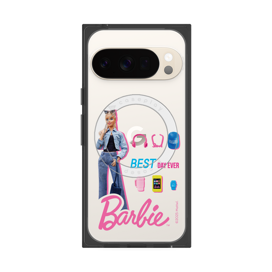 プレミアムスクエアケース with Pixelsnap［ Barbie - BEST DAY EVER ］
