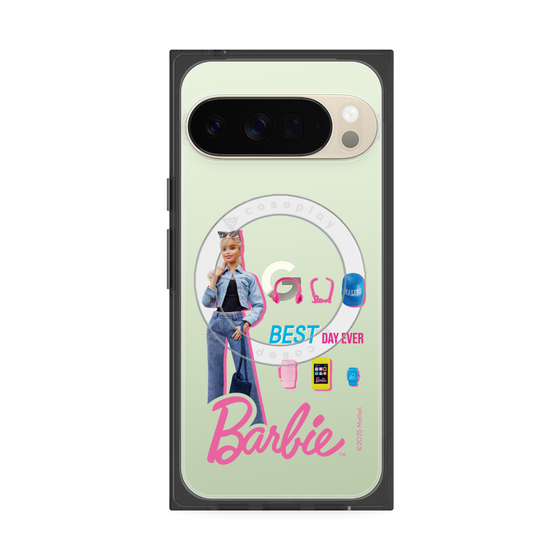 プレミアムスクエアケース with Pixelsnap［ Barbie - BEST DAY EVER ］