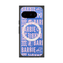 プレミアムスクエアケース with Pixelsnap［ Barbie - ロゴパターン3 - クリア ］
