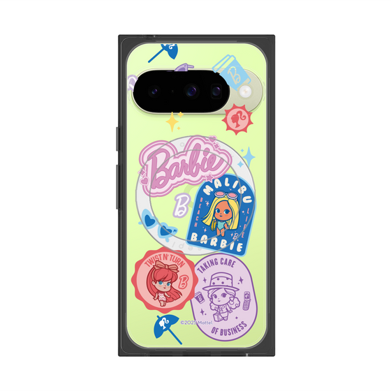 プレミアムスクエアケース with Pixelsnap［ Barbie - CUTIE STYLE2 ］