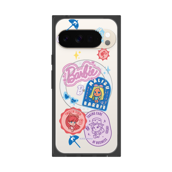 プレミアムスクエアケース with Pixelsnap［ Barbie - CUTIE STYLE2 ］