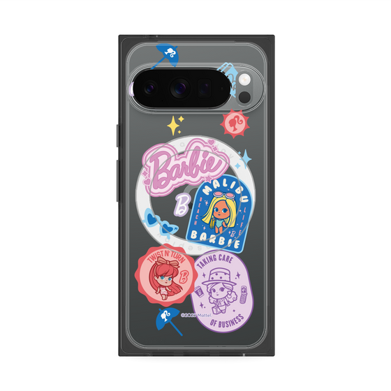 プレミアムスクエアケース with Pixelsnap［ Barbie - CUTIE STYLE2 ］