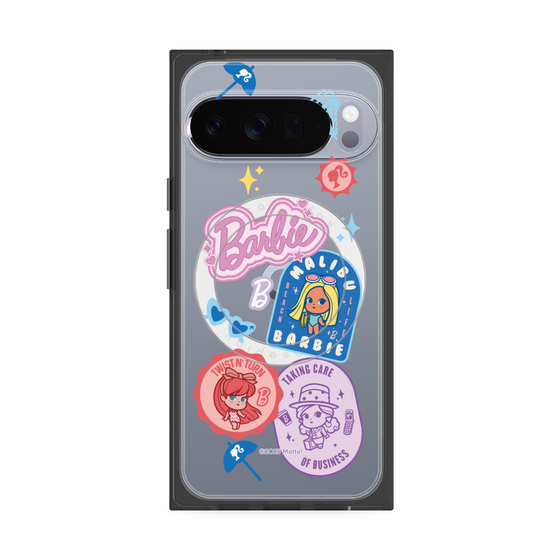 プレミアムスクエアケース with Pixelsnap［ Barbie - CUTIE STYLE2 ］