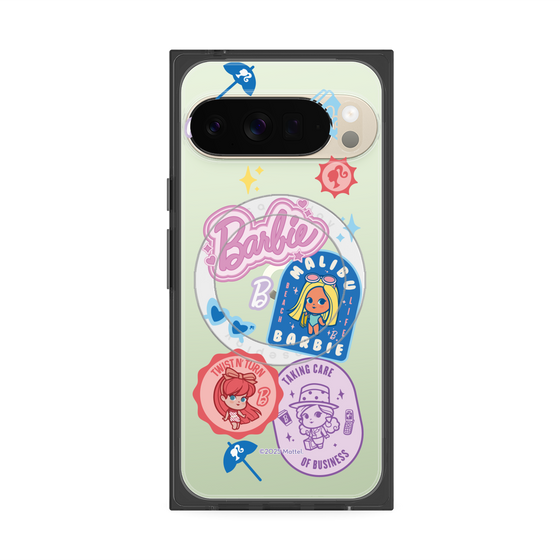 プレミアムスクエアケース with Pixelsnap［ Barbie - CUTIE STYLE2 ］