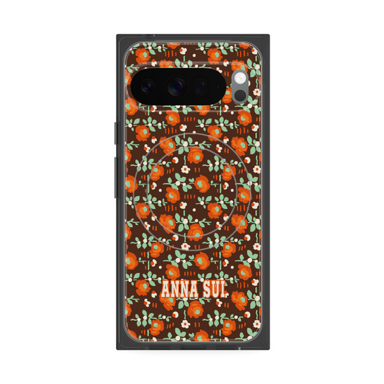 プレミアムスクエアケース with Pixelsnap［ ANNA SUI - DITSY FLORAL ］