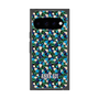 プレミアムスクエアケース with Pixelsnap［ ANNA SUI - HEARTS VINE - BLUE ］