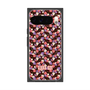 プレミアムスクエアケース with Pixelsnap［ ANNA SUI - HEARTS VINE - PINK ］