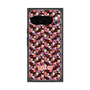 プレミアムスクエアケース with Pixelsnap［ ANNA SUI - HEARTS VINE - PINK ］