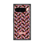 プレミアムスクエアケース with Pixelsnap［ ANNA SUI - HEARTS VINE - PINK ］