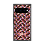 プレミアムスクエアケース with Pixelsnap［ ANNA SUI - HEARTS VINE - PINK ］