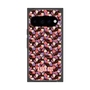 プレミアムスクエアケース with Pixelsnap［ ANNA SUI - HEARTS VINE - PINK ］