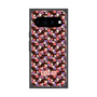 プレミアムスクエアケース with Pixelsnap［ ANNA SUI - HEARTS VINE - PINK ］