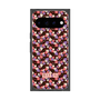 プレミアムスクエアケース with Pixelsnap［ ANNA SUI - HEARTS VINE - PINK ］