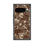 プレミアムスクエアケース with Pixelsnap［ ANNA SUI - STITCHED FLORAL ］