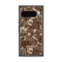 プレミアムスクエアケース with Pixelsnap［ ANNA SUI - STITCHED FLORAL ］