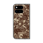 プレミアムスクエアケース with Pixelsnap［ ANNA SUI - STITCHED FLORAL ］