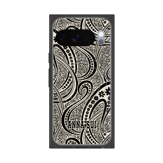 プレミアムスクエアケース with Pixelsnap［ ANNA SUI - PAISLEY ］
