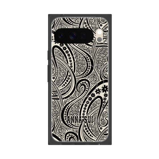 プレミアムスクエアケース with Pixelsnap［ ANNA SUI - PAISLEY ］