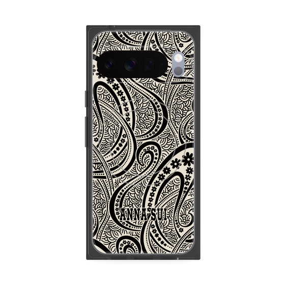 プレミアムスクエアケース with Pixelsnap［ ANNA SUI - PAISLEY ］