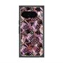 プレミアムスクエアケース with Pixelsnap［ ANNA SUI - WAVY CLOUDS ］