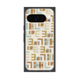 プレミアムスクエアケース with Pixelsnap［ ELLE - Iconics Prints1 ］