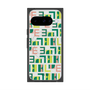 プレミアムスクエアケース with Pixelsnap［ ELLE - Iconics Prints2 ］