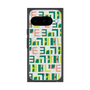 プレミアムスクエアケース with Pixelsnap［ ELLE - Iconics Prints2 ］