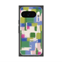 プレミアムスクエアケース with Pixelsnap［ ELLE - Iconics Prints3 ］