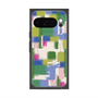 プレミアムスクエアケース with Pixelsnap［ ELLE - Iconics Prints3 ］