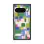 プレミアムスクエアケース with Pixelsnap［ ELLE - Iconics Prints3 ］
