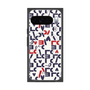 プレミアムスクエアケース with Pixelsnap［ ELLE - Simply Graphical ］