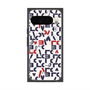 プレミアムスクエアケース with Pixelsnap［ ELLE - Simply Graphical ］