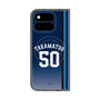 プレミアムスクエアケース with Pixelsnap［ 埼玉西武ライオンズ- #50 TAKAMATSU - ビジター ］