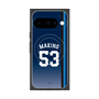 プレミアムスクエアケース with Pixelsnap［ 埼玉西武ライオンズ- #53 MAKINO - ビジター ］