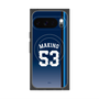 プレミアムスクエアケース with Pixelsnap［ 埼玉西武ライオンズ- #53 MAKINO - ビジター ］