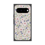 プレミアムスクエアケース with Pixelsnap［ 日比谷花壇 - FloralSymphony - ベージュ ］