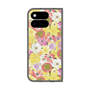 プレミアムスクエアケース with Pixelsnap［ 日比谷花壇 - HarmonyinBloom - イエロー ］