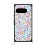 プレミアムスクエアケース with Pixelsnap［ 日比谷花壇 - HarmonyinBloom - パープル ］