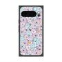 プレミアムスクエアケース with Pixelsnap［ 日比谷花壇 - HarmonyinBloom - パープル ］