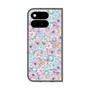 プレミアムスクエアケース with Pixelsnap［ 日比谷花壇 - HarmonyinBloom - パープル ］
