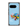 プレミアムスクエアケース with Pixelsnap［ クッピーラムネ - drawing1 ］