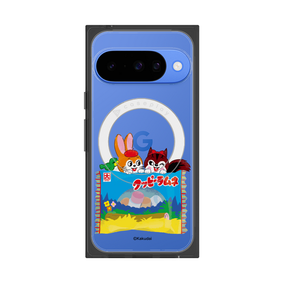 プレミアムスクエアケース with Pixelsnap［ クッピーラムネ -drawing3 ］