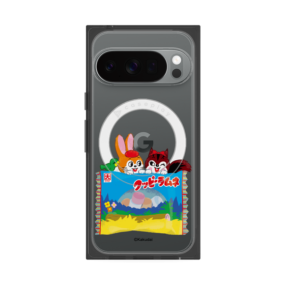 プレミアムスクエアケース with Pixelsnap［ クッピーラムネ -drawing3 ］