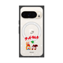 プレミアムスクエアケース with Pixelsnap［ クッピーラムネ - 寝ころぶ ］