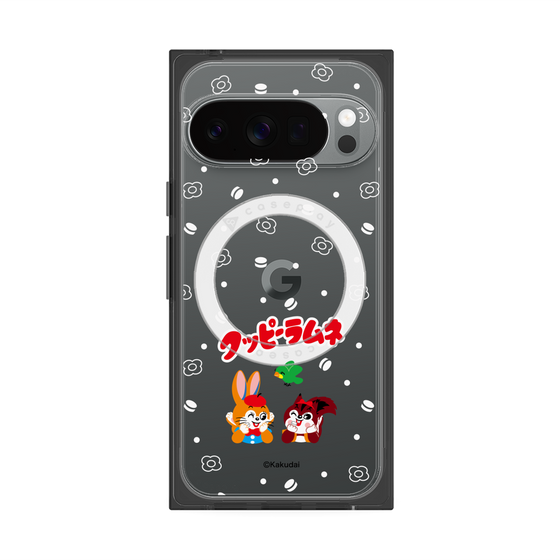 プレミアムスクエアケース with Pixelsnap［ クッピーラムネ - 寝ころぶ ］