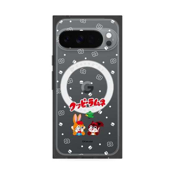 プレミアムスクエアケース with Pixelsnap［ クッピーラムネ - 寝ころぶ ］